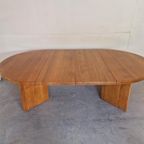 Vintage Massief Houten Uitschuifbare Eettafel Xl Design thumbnail 10