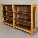 Vintage Design Houten Boekenkast Wandmeuble thumbnail 8
