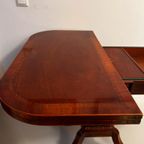 Regency Opvouwbaar Mahonie Kaarttafel / Sidetable thumbnail 11