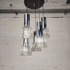 Waterval Lamp Chroom & Glas thumbnail 5