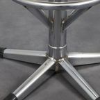 3x Bar Stool In Chrome, 1970s thumbnail 6