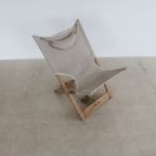 Vintage Folding Chair | Fauteuil | Hyllinge | Denemarken thumbnail 8