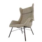 Vintage Miroslav Navratil Wingback Lounge Fauteuil Voor Ton thumbnail 7