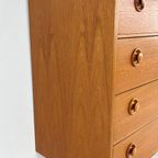 Scandinavisch Vintage Teak Fineren Ladekast Mards thumbnail 5