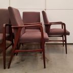 Set Van 8 Deense Teaken Armstoelen Prijs/set thumbnail 10