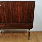 Vintage Mid Century Highboard, Barkast, Wandmeubel, Wandkast thumbnail 16