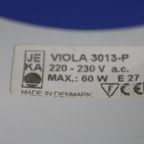 Blauwkleurige Top Designlamp Van Jeka Metaltryk - Model Viola Type 3013-P - Denemarken 1980 thumbnail 11