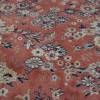 Oudroze, Rood En Blauw Oosters Vloerkleed Met Mooi Motief 285x202cm thumbnail 3