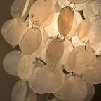 Opaline Capiz Parelmoer Goud Frame Schelp Hanglampen Meerdere Beschikbaar thumbnail 8