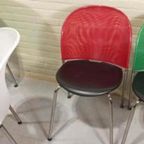 4 Postmodern Orta Stoelen, Christoph Hindermann, Dietiker thumbnail 4