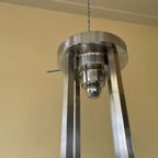 Grote Art Deco 1930 Lamp Hanglamp 4 Arms Frans thumbnail 2