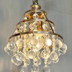 4 Beschikbaar ! Gemerkte Swarvski Hanglampen Vintage Kristal thumbnail 11