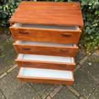 Vintage Mid Century Simpla Lux Ladenkast Kastje Dressoir thumbnail 8