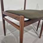 2 Vintage Pallisander Deens Design Eetkamer Stoelen thumbnail 6