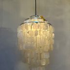 Capiz Vintage Schelpen Hanglamp Lamp Chrome Schelp thumbnail 18