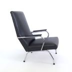 Sh50 – Fauteuil Jaren 60 -Chromen Buis Meubel thumbnail 9