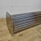 Unieke Handgemaakte Chromen Zuil / Piedestal (Art Deco) / Unique Handmade Chrome Pedestal thumbnail 11