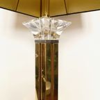 Hollywood Regency Messing En Plexi Tafel Lamp thumbnail 12