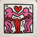 Keith Haring Untitled Family, Licensed By Artestarny And Printed In U.k. thumbnail 2