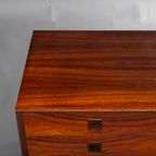 Deens Design Palissander Lage Ladekast Gemaakt Door Brouer Mobelfabrik, 1960S thumbnail 10