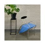 Blauwe Velox Armstoel Van Massimo Iosa Ghini Voor Moroso - Italië Midden Jaren 80 thumbnail 10