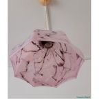 Art Deco Hanging Lamp Pink thumbnail 3