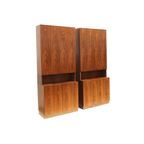 Xxl Hoog Vintage Dressoir / Wandmeubel – Palissander – Jaren ’60 thumbnail 15