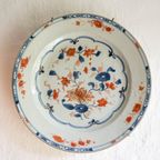 18Th Century Chinese Imari Floral Dish Plate Porcelain thumbnail 9