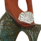 Elisabeth Vandeweghe Zeemeermin Sculptuur Keramiek Bas Reliëf Voor Perignem thumbnail 4