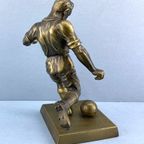 Voetballer Beeldje Uit De Art Deco Periode (1920 - 1940) thumbnail 4