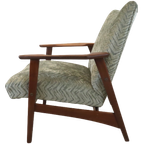 Vintage Fauteuil 'schagen' Midcentury New Upholstery thumbnail 9
