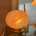 Murano Glass Pink Swirl Table Lamp thumbnail 5