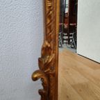 Grote Vintage Barok Brocante Rococo Spiegel Schouwspiegel 01 thumbnail 21