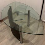 Glazen Salontafel Vintage Design thumbnail 4