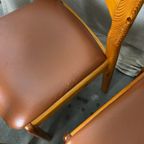 4X Dyrlund Vintage Grenen Stoelen thumbnail 12