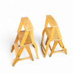 2 X Library Ladder Chair 1950s thumbnail 13