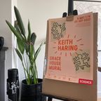 Keith Haring (1958-1990), Grace House Mural, Exibition Poster, Printed In 2022 thumbnail 4