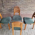 Holstebro Møbelfabrik Denemarken - Set Van 4 Stoelen thumbnail 7