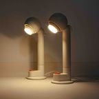 Vintage Set Van Space Age Osram Bureau / Tafellampen thumbnail 12