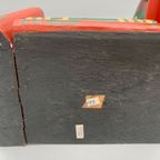 Vintage Set Boekensteunen Hout Beer Indonesië thumbnail 4