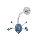 Ng44 – Wandkapstok – Space Age IKEA Mina Sputnik Osvaldo Borsani thumbnail 2