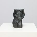 Female Torso Sculpture In Bronze, Signed Gerard, Edition 2/8 thumbnail 2