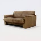 Neck Leather 2,5-Seater Sofa By Hugo De Ruiter For Leolux 1970S thumbnail 2