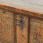 Antieke Beschilderde Bruidskist 1737 thumbnail 5