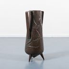 Unique Italian Mid-Century Copper Vase/Pot / Vaas / Bloempot From 1950’S thumbnail 6