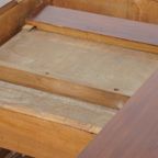 Uitschuifbare En Mooie Originele Art Deco Eettafel Voor 4 Tot 6 Personen Met Mooie Details thumbnail 16