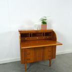 Secretaire Bureau Uit Zweden Met Lades, Scandinavisch Bureau thumbnail 12