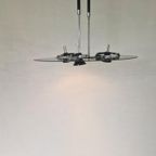 Zeldzame Dijkstra Postmoderne Vintage Triple Spot Lamp. thumbnail 3