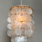 Capiz Schelpen Lamp Hanglamp Parelmoer Opaline Schelp thumbnail 2