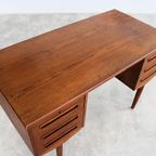 Vintage Bureau | Desk | Jaren 60 | J. Svenstrup | Deens thumbnail 7